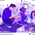 Fictional scenario where a company develops and deploys a mobile app for business analytics.
