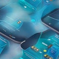 Fictional scenario where a company develops and deploys a mobile app for business analytics.