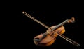 Fiddle and Bow Royalty Free Stock Photo