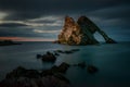 Fiddle Rock dusk Royalty Free Stock Photo