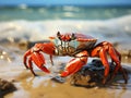 Fiddler crab Royalty Free Stock Photo