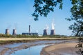 Fiddlers Ferry power station Royalty Free Stock Photo