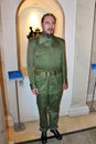 Fidel Castro, wax statue in Madame Tussauds Museum New York City. Royalty Free Stock Photo