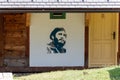 Fidel Castro in Kustendorf-Drvengrad Eco village built by Emir Kusturica, Serbia
