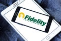 Fidelity Investments company logo Royalty Free Stock Photo