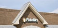 Fidelity Investments Sign on a Building