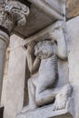 Fidenza, Parma, Italy: cathedral facade