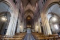 Fidenza, Parma, Italy: cathedral interior Royalty Free Stock Photo