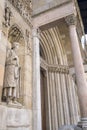 Fidenza, Parma, Italy: cathedral facade