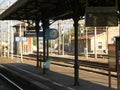 Fidenza station in Emilia Romagna Italy train travel