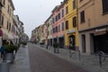 Fidenza street photo in Italy Emilia Romagna region