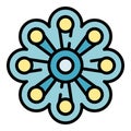 Fidget game icon vector flat Royalty Free Stock Photo