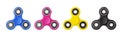 Fidget Spinner in CMYK concept Royalty Free Stock Photo