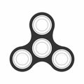 Fidget spinner icon, hand spinner. Release mechanism for nervous energy or psychological stress