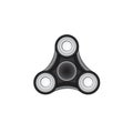 Fidget Spinner toy . Morden antistress toy icon. Royalty Free Stock Photo