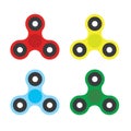 Fidget Spinner - 3 pronged hand toy spun by its center