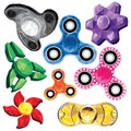 Fidget spinner set