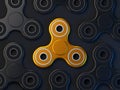 Fidget spinner stress relieving toy