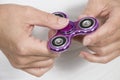 Fidget Spinner Toy Royalty Free Stock Photo