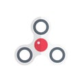 Fidget vector flat color icon Royalty Free Stock Photo