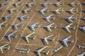 Field of B-52 Aircraft Royalty Free Stock Photo