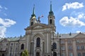 Field Cathedral of Polish Army, and Church of Our Lady Queen of Polish Crown, in Warsaw, Poland