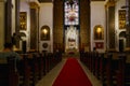 Field Cathedral of the Polish Army. The grand cathedrals interior, Warsaw, Poland