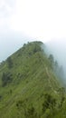 The Field of Climbing Towards the Peak of Alap-Alap Royalty Free Stock Photo