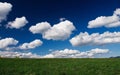 Field of clouds Royalty Free Stock Photo