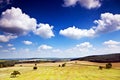 Field and clouds from Bourgogne