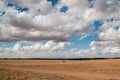 Field and Cloudy Sky, Morocco