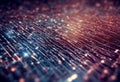field coded neural data points terabytes 3d wavy information blockchains code network binary numbers stream flying illustration Royalty Free Stock Photo
