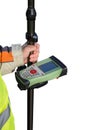 Field controller on smart pole 3 Royalty Free Stock Photo