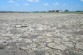 Field of dry mud Royalty Free Stock Photo