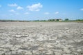 Field of dry mud 3 Royalty Free Stock Photo