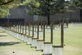 Field of empty chairs