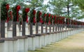 Field of Empty Chairs memorial Royalty Free Stock Photo