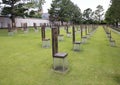 Field of Empty Chairs, Oklahoma City Memorial Royalty Free Stock Photo