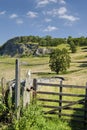 Field gate near Langcliffe Royalty Free Stock Photo