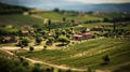 Miniature Vineyard: Canon Ts-e 17mm F4l Tilt-shift Inspired Italian Landscapes