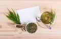 Field horsetail tea Royalty Free Stock Photo
