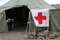 Field Hospital Tent.