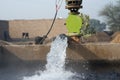 Field Irrigation system in Pakpattan District, Punjab, Pakistan