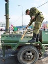 Field kitchen on the Victory Day holiday, 2012