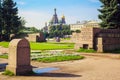 Field of Mars and Church of the Savior on Spilled Blood in St.Peteresburg