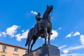 Field Marshal Vojvoda Zivojin Misic, monument in Mionica Royalty Free Stock Photo