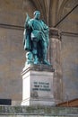 Field Marshals Hall is a monumental loggia at Odeonsplatz in Munich, Germany