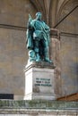 Field Marshals Hall is a monumental loggia at Odeonsplatz in Munich, Germany