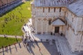 Field of Miracles from above - Pisa Royalty Free Stock Photo