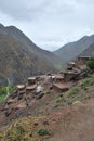 Morocco village in the mountains